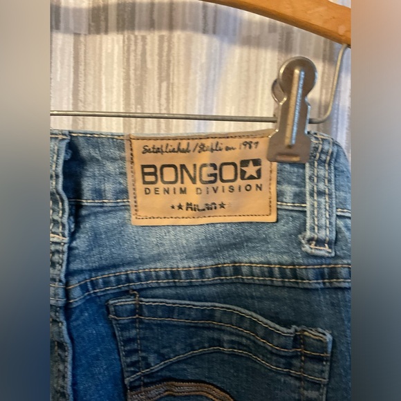 Bongo blue flared leg jeans - Picture 4 of 6